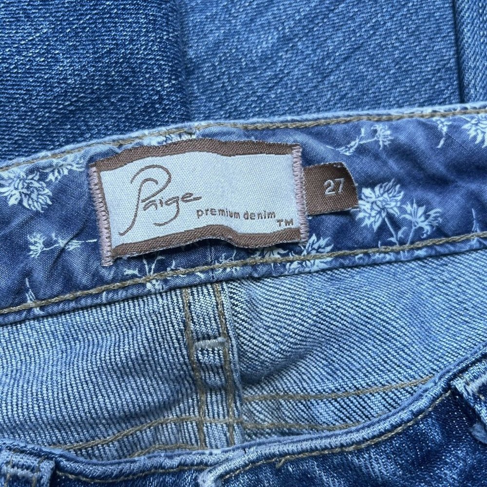 Paige Hollwood 27 Hills Premium Jeans Women 29” In - Picture 5 of 7